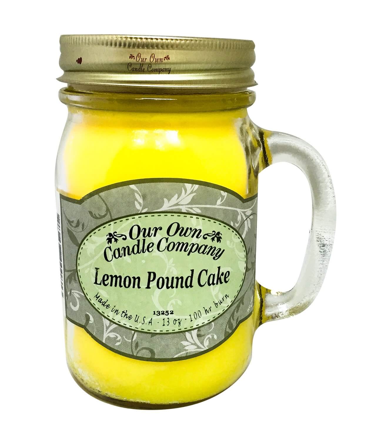 Lemon Pound Cake Jar-Candle